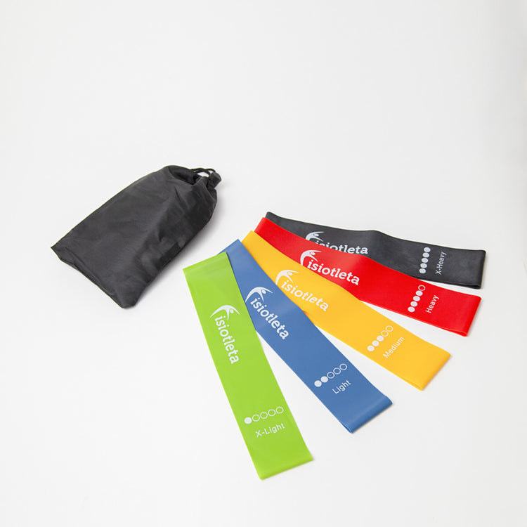 Set 5 bandas cerradas Loop band con Sport-bag