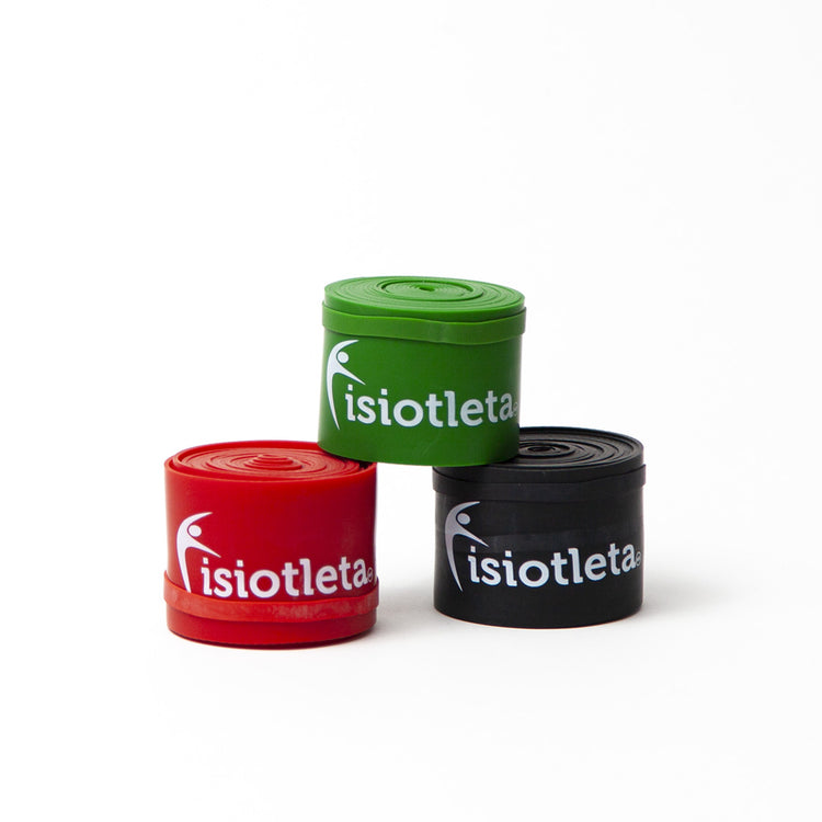 Set 2 Flossband de 2 Resistencias Liga Floss band Bandas Elasticas Fitness