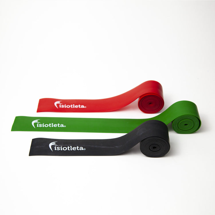 Set 2 Flossband de 2 Resistencias Liga Floss band Bandas Elasticas Fitness
