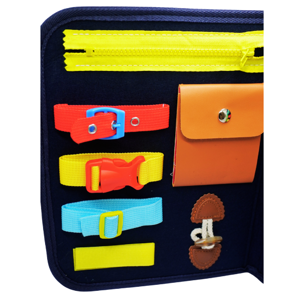 Portafolio Sensorial Maletín Educativo Montessori Juguete Para Niños Terapia Ocupacional