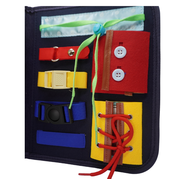 Portafolio Sensorial Maletín Educativo Montessori Juguete Para Niños Terapia Ocupacional