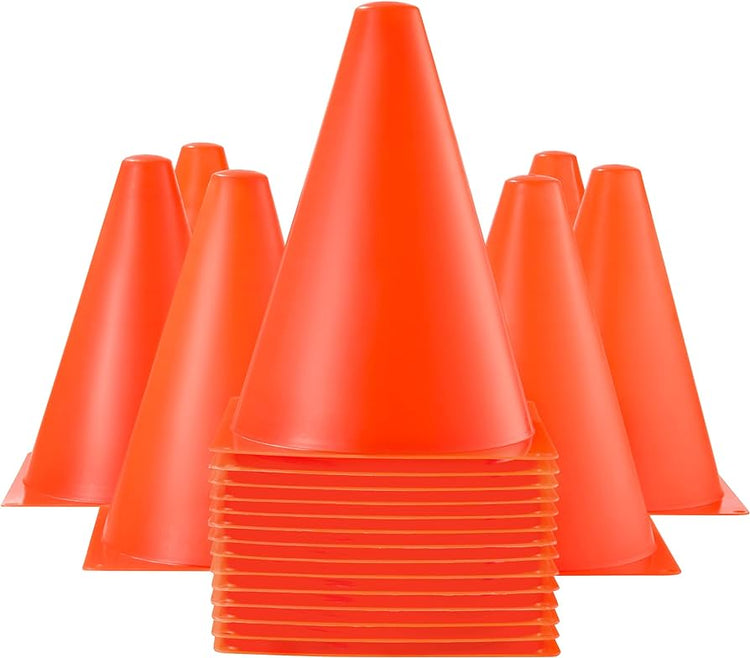 Set Cono + Plato De Obstaculo Para Deportes Agilidad Y Velocidad