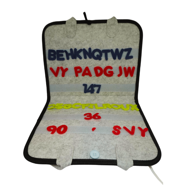 Portafolio Sensorial Maletín Educativo Montessori Juguete Para Niños Terapia Ocupacional