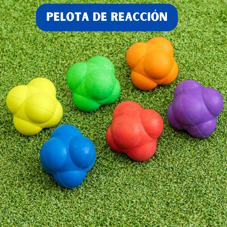 Pelota de Reaccion para entrenar reflejos y psicomotricidad