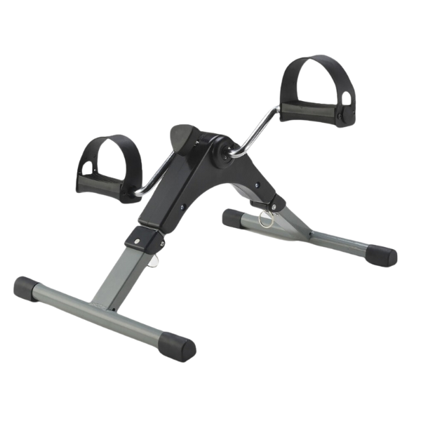 Cicloergometro Pedales Máquina Ejercicio Fitness Plegable Profesional con Contador Digital