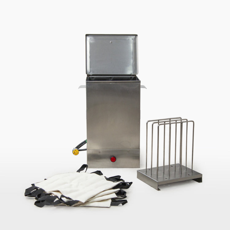 Compresero para 4 Compresas Acero Inoxidable