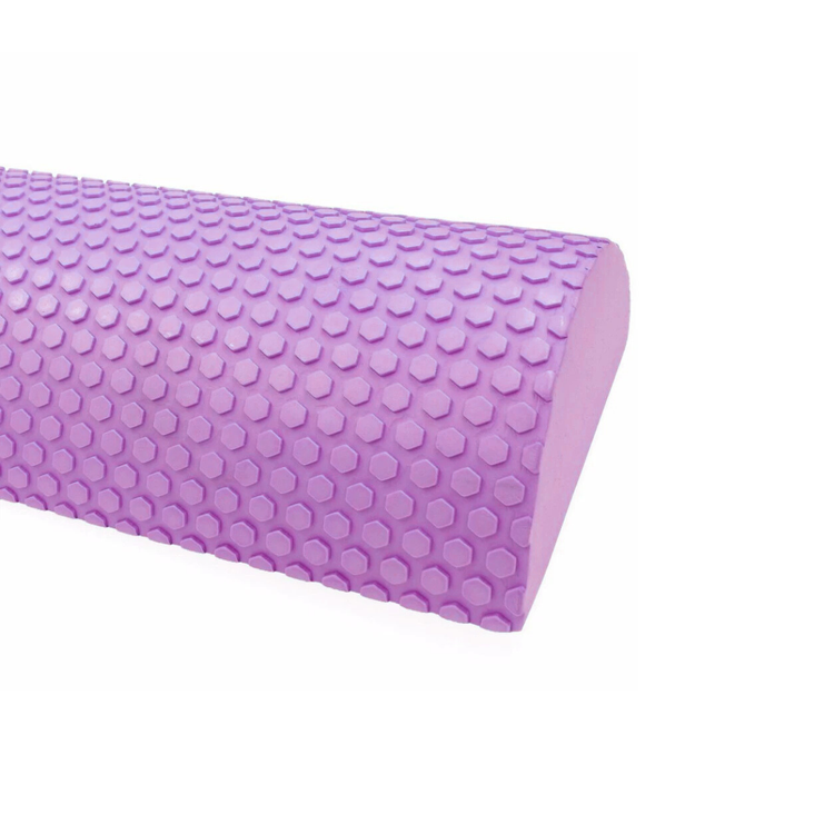 Rodillo de Masaje Medio Cilindro EVA 30 cm Medio Cilindro Tronco Propioceptivo Yoga, Pilates y Liberación Miofascial