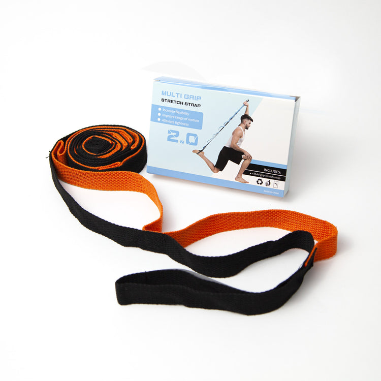 Banda de Estiramiento con Niveles – Cinta de Yoga / Yoga Strap Segmentada