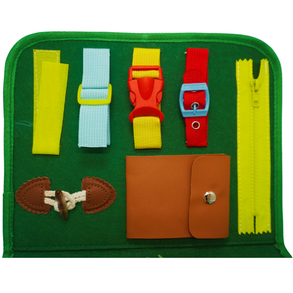Portafolio Sensorial Maletín Educativo Montessori Juguete Para Niños Terapia Ocupacional