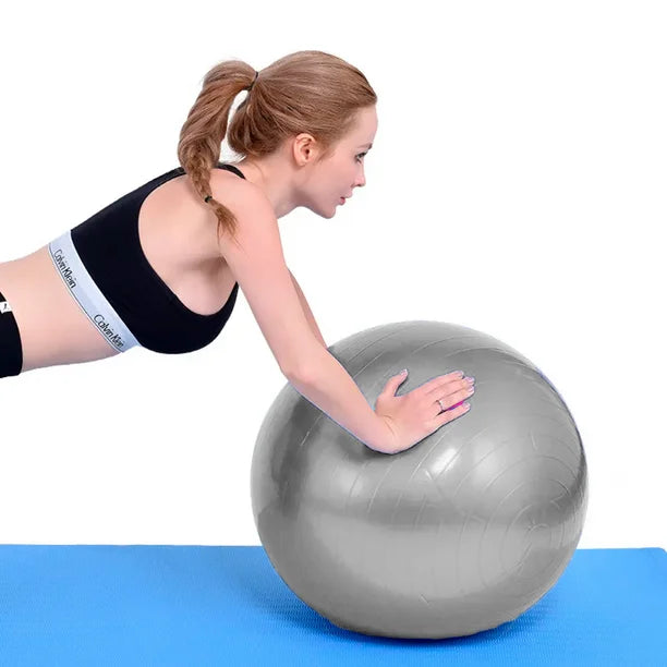 Pelota de Yoga y Pilates 55 cm Fortalece, Equilibra y Mejora tu Postura
