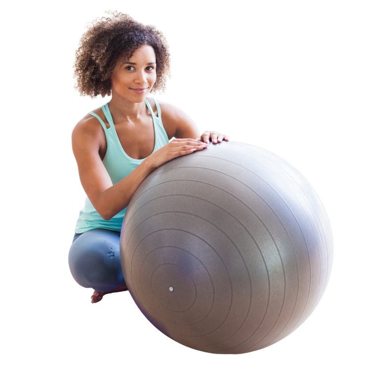 Pelota de Yoga y Pilates 65 cm Entrenamiento de Equilibrio y Fortalecimiento Muscular