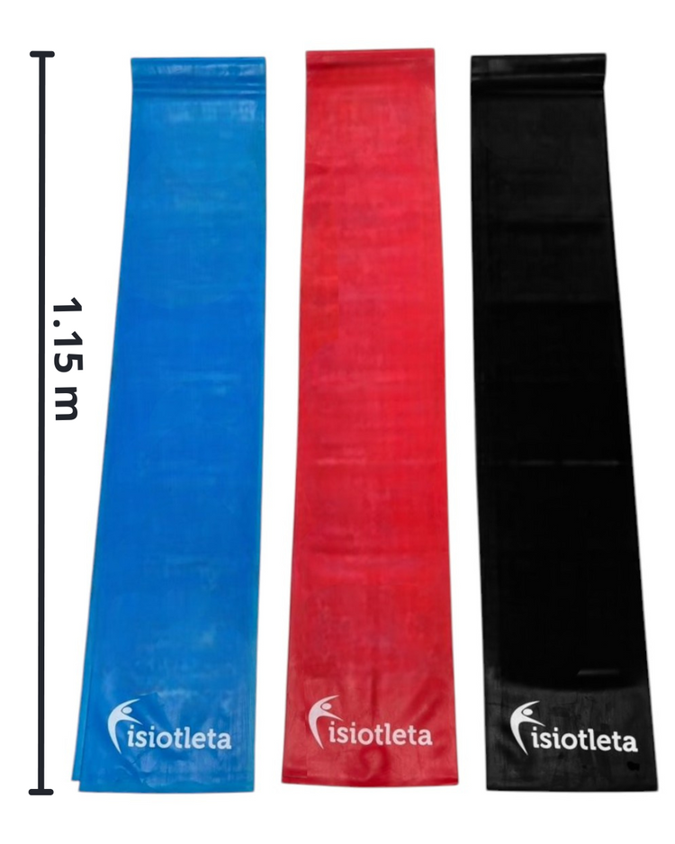 Bandas Elásticas Abierta, Ligas para Ejercicios, Pilates