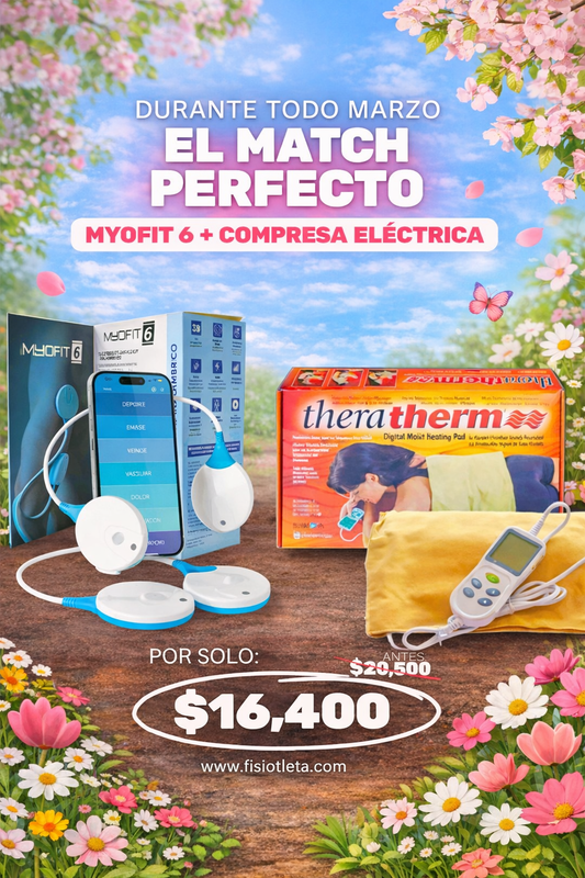 Myofit 6 Electroestimulador Inalámbrico para rehabilitación terapia y deporte