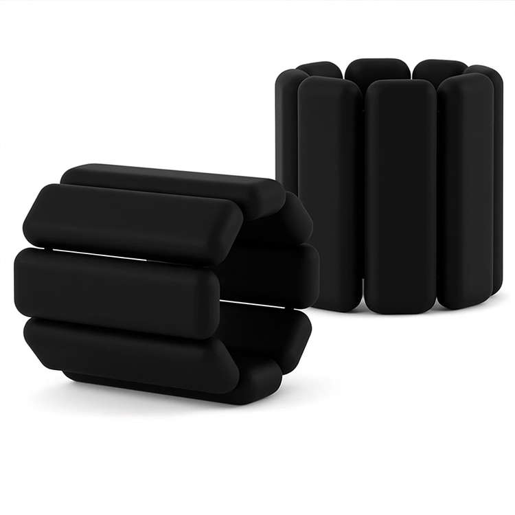 Polainas Tobilleras con Peso Ajustable para Piernas, Glúteos y Fitness Yoga Y Pilates
