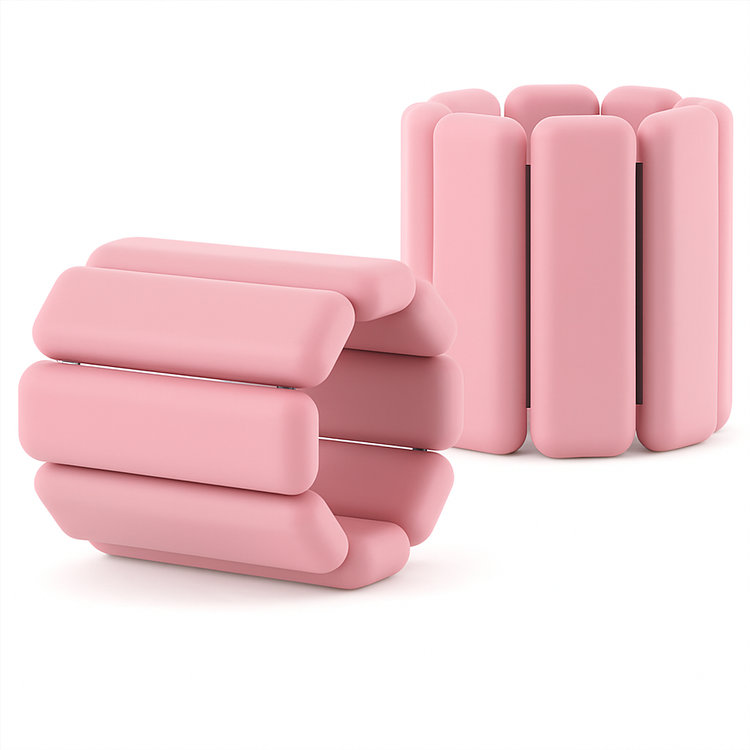 Polainas Tobilleras con Peso Ajustable para Piernas, Glúteos y Fitness Yoga Y Pilates