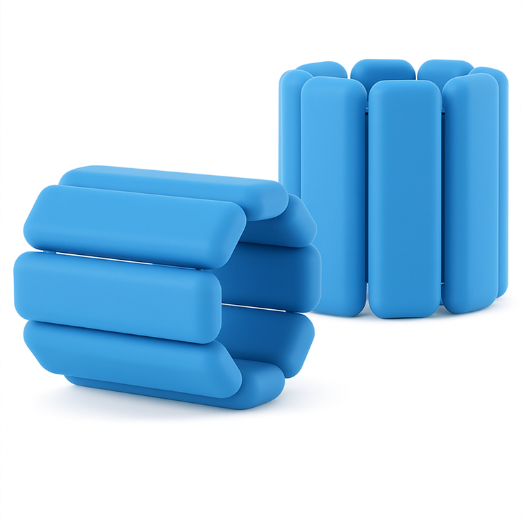 Polainas Tobilleras con Peso Ajustable para Piernas, Glúteos y Fitness Yoga Y Pilates
