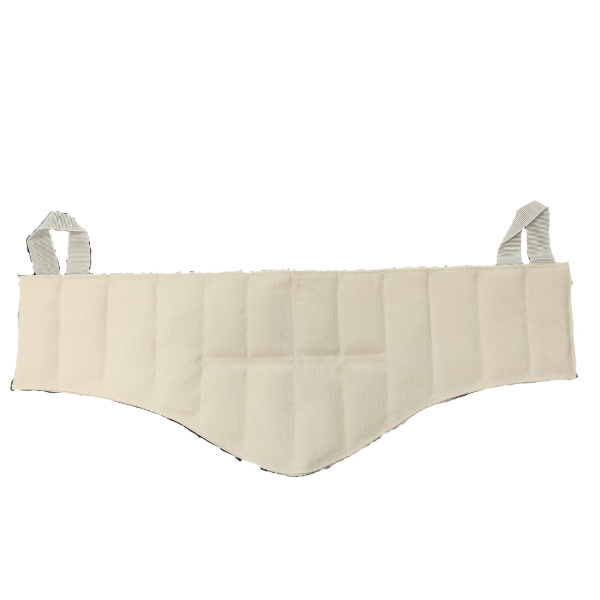 Compresa Húmedo-Caliente Cervical Curva 15cm x 60cm de Bentonita para Compresero