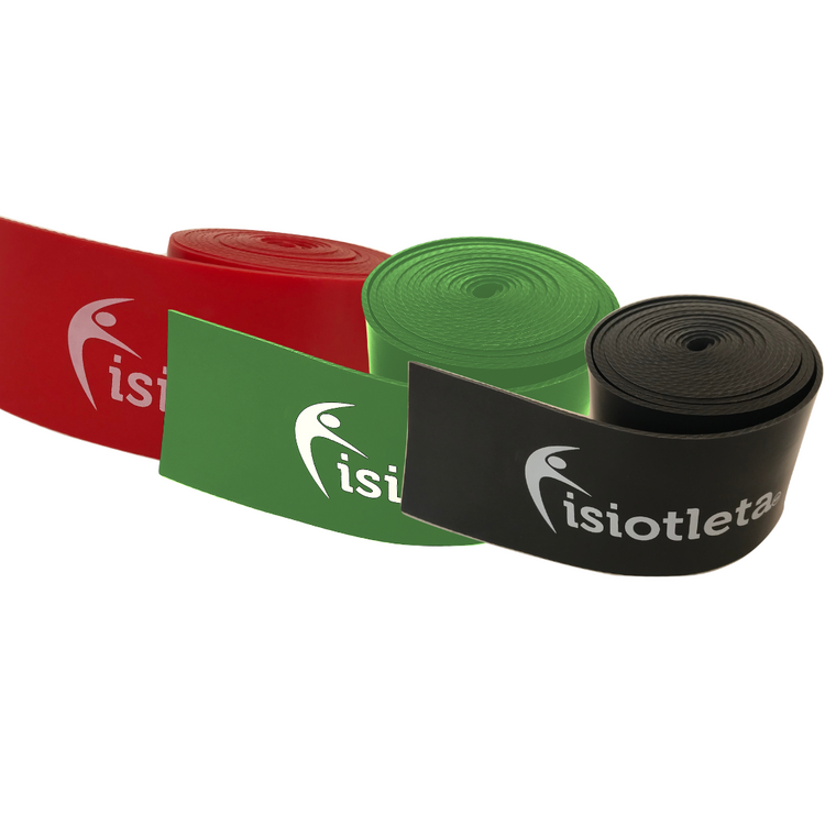Set 3 Banda Elastica Flossband Resistencia Liga Fitnes Floss band