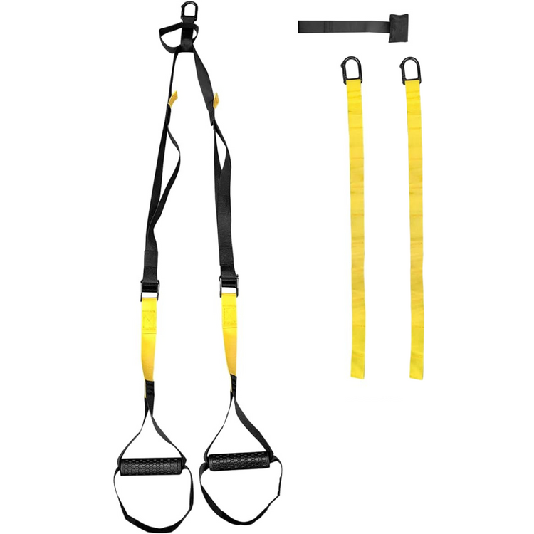 Set De Suspension Tipo TRX Trainer Crossfit Pro Metal