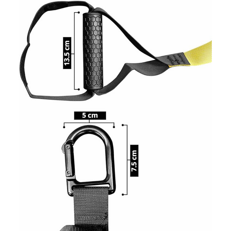 Set De Suspension Tipo TRX Trainer Crossfit Pro Metal