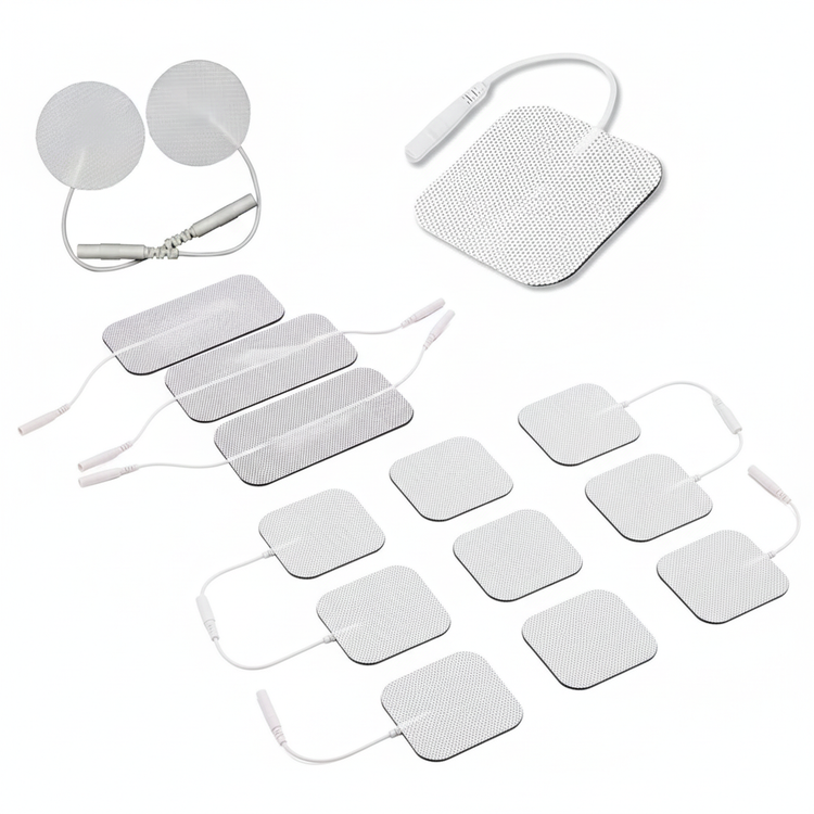 Kit de 10 Electrodos Adhesivos Medidas Variadas