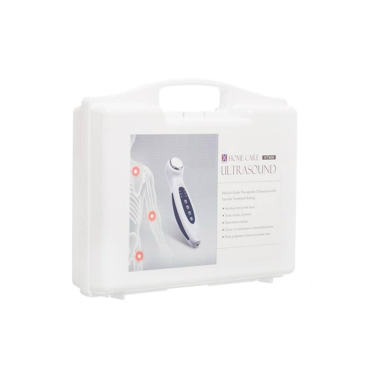 Ultrasonido Terapeutico Portatil Home Care Modo Pulsado y Continuo de 1 MHz 3 Niveles de Intensidad