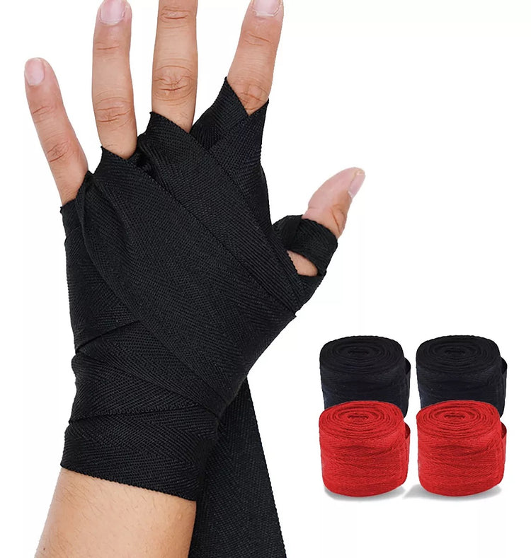 Vendas Box Mma Muay Thai 5cm X 2.5m Fisiotleta 2 Vendajes