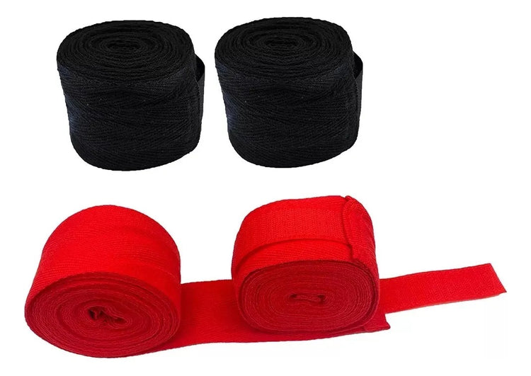 Vendas Box Mma Muay Thai 5cm X 2.5m Fisiotleta 2 Vendajes
