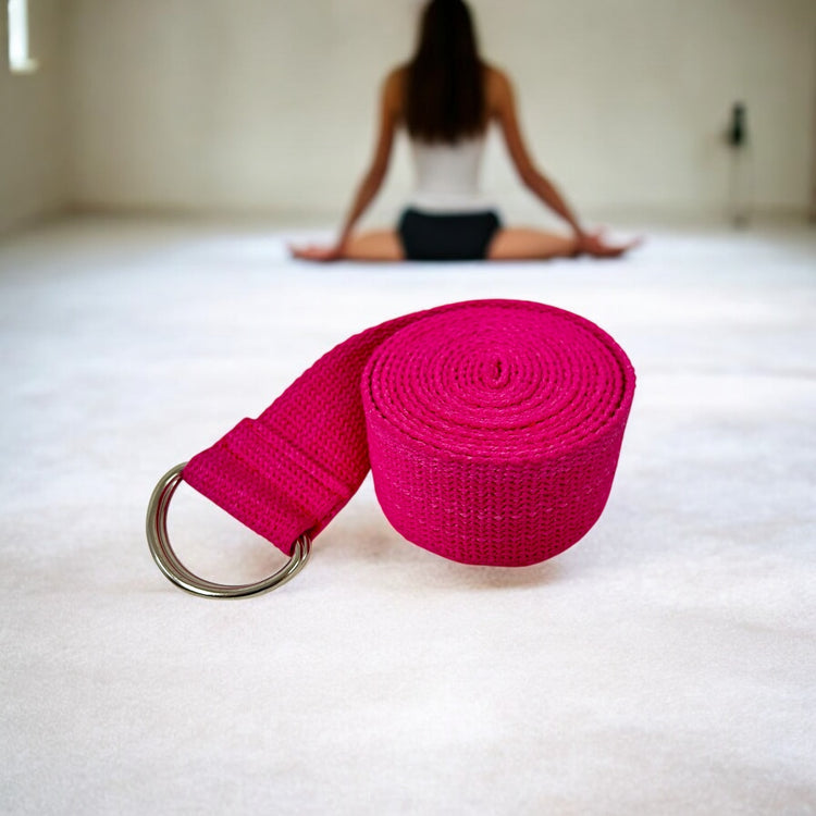 Correa de Estiramiento de Ajuste Yoga Pilates Gimnasia Ballet con Hebillas