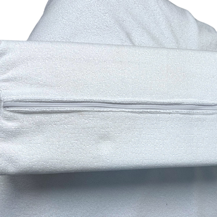 Funda para Medio Cilindro de Microfibra de 10cm x 60cm Para Camilla de Masajes Protección
