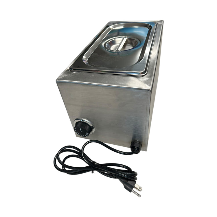 Parafinero de Acero Inoxidable con Regulador de Temperatura para Uso Terapéutico con Capacidad de 6 libras