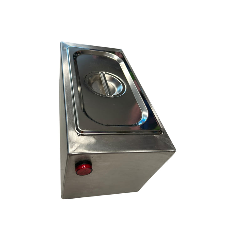 Parafinero de Acero Inoxidable con Regulador de Temperatura para Uso Terapéutico con Capacidad de 6 libras