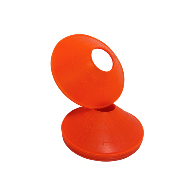 Set Cono + Plato De Obstaculo Para Deportes Agilidad Y Velocidad