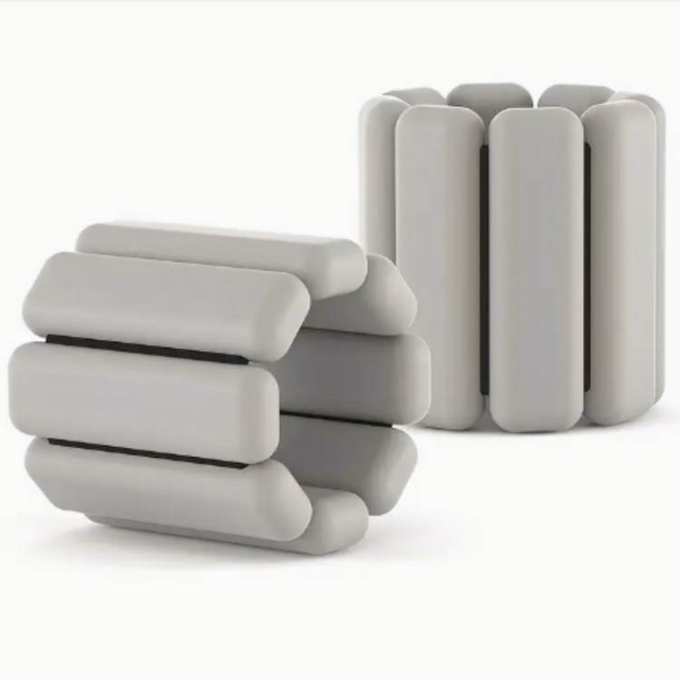Polainas Tobilleras con Peso Ajustable 1 Kg Par (0.45 kg) para Piernas, Glúteos y Fitness Yoga Y Pilates
