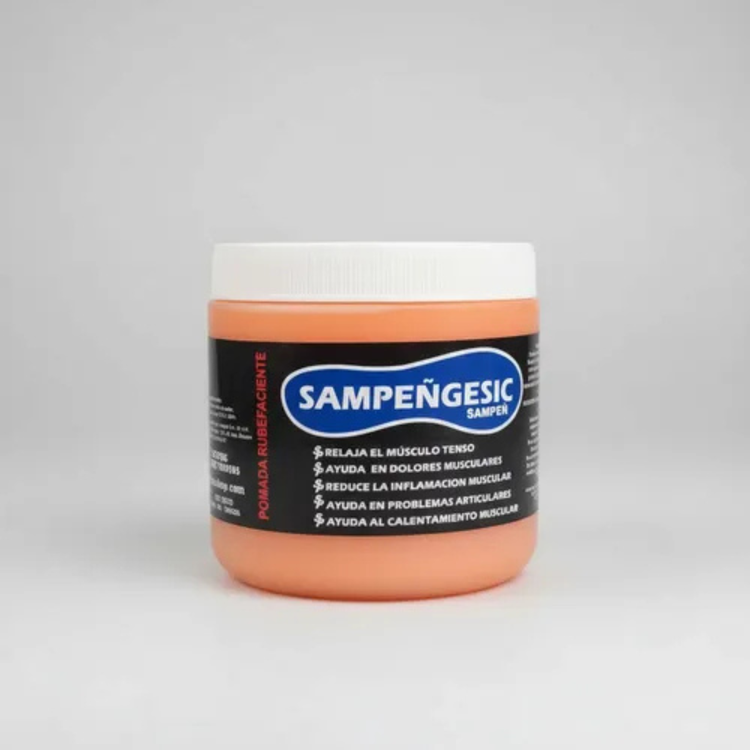 Sampeñgesic Pomada Caliente Tipo Cramer De 250gr y 500gr