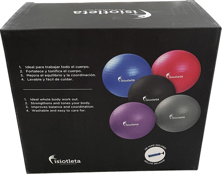 Pelota Pilates Yoga Diferentes Tamaños 45- 85 cm