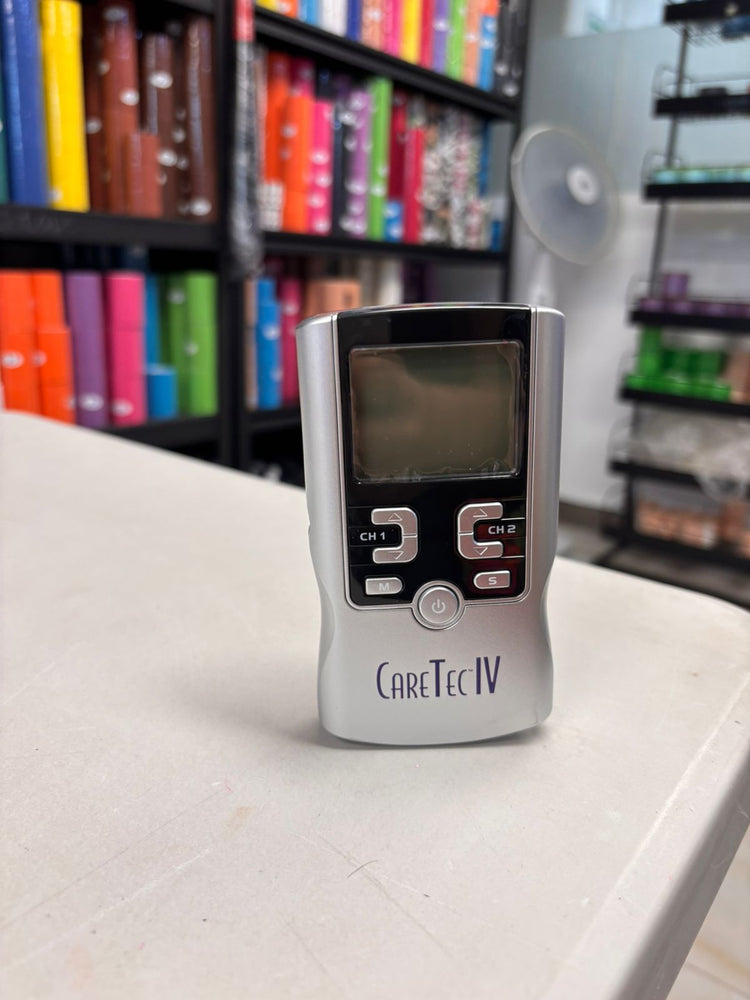Electroestimulador Profesional CareTec IV 4 en 1 – TENS, EMS, Interferencial y Rusas Fisioterapia y Rehabilitacion