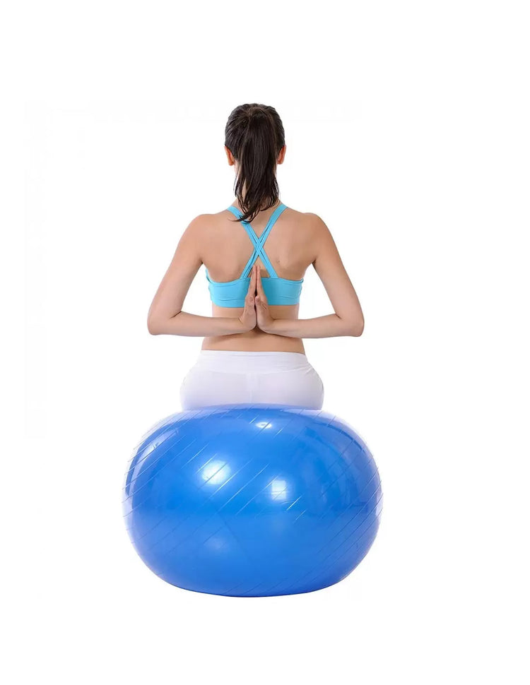 Pelota de Yoga y Pilates 85 cm Entrenamiento y Rehabilitación para Personas Altas