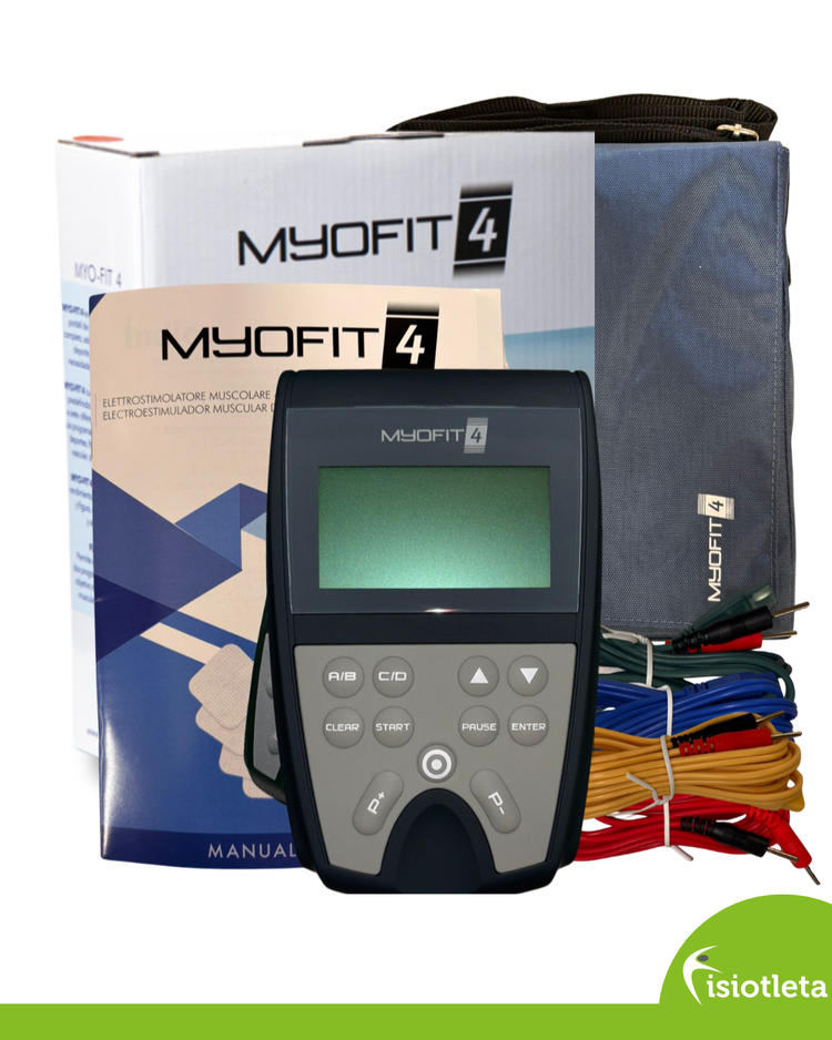 Combo Myofit 4 + Compresa Eléctrica Terapia de Recuperación Muscular y Alivio del Dolor