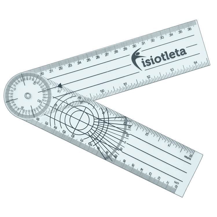 Goniómetro Fisioterapia Angulos Amplitud Articular Rehabilitacion Fisica