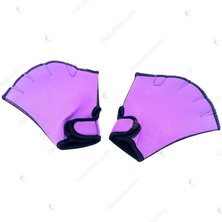 Guantes para natación
