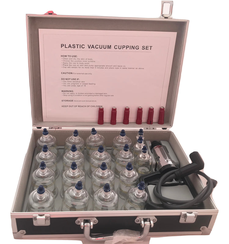Kit de Ventosas Neumaticas de 19 Copas Resistentes de Acrilico
