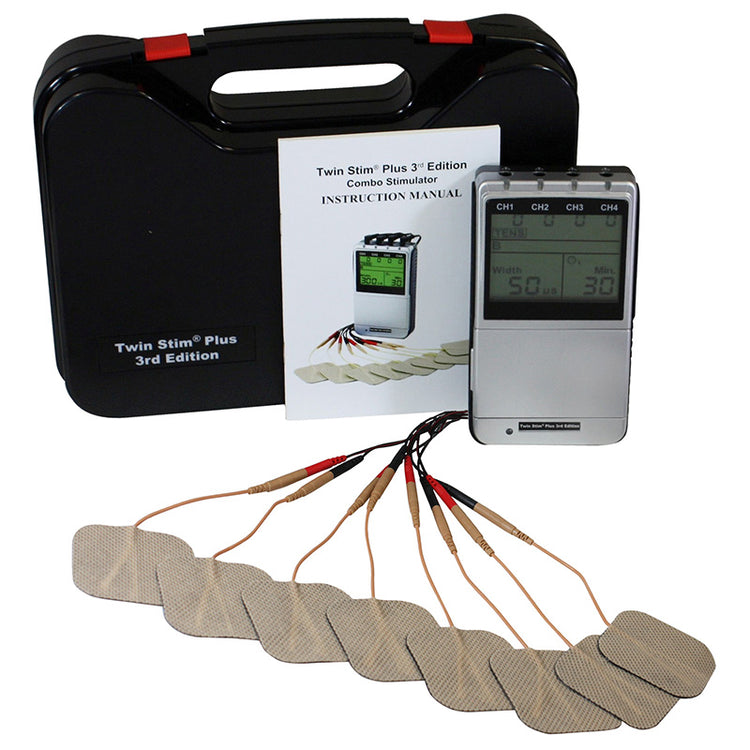 Electroestimulador Twin Stim Plus 3era Edición Corrientes TENS EMS IF RUSAS