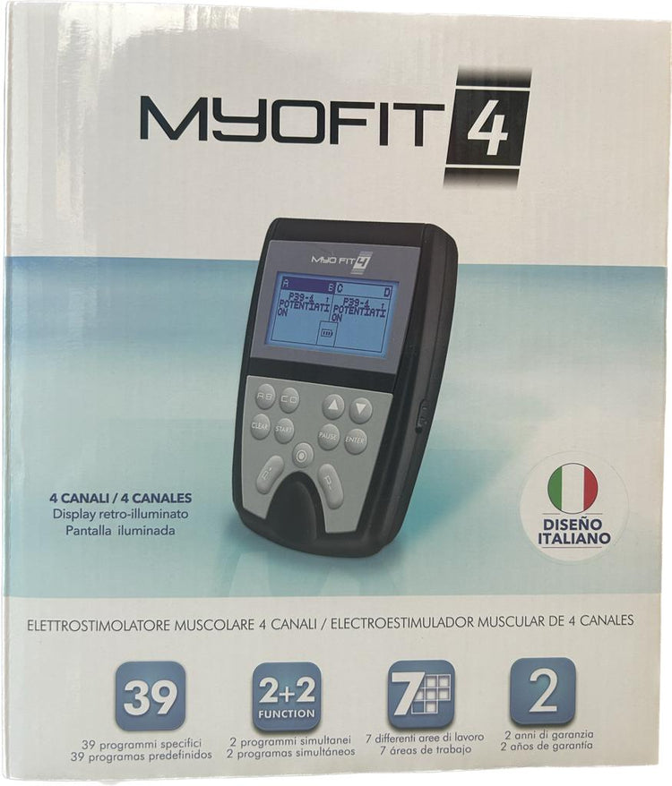 Myofit 4 Electroestimulador para rehabilitación terapia y deporte