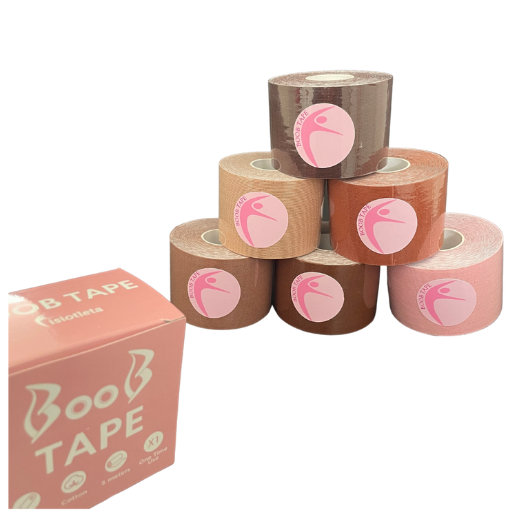 Boob tape Fisiotleta Soporte para Busto, Bra Invisible Body