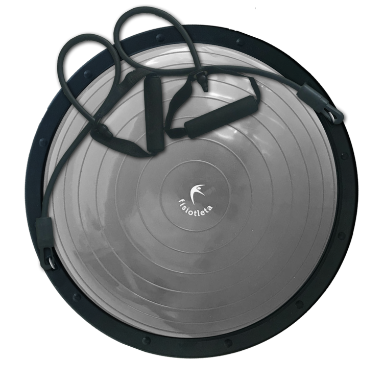 Pelota de balance y equilibrio con ligas tipo Bosu