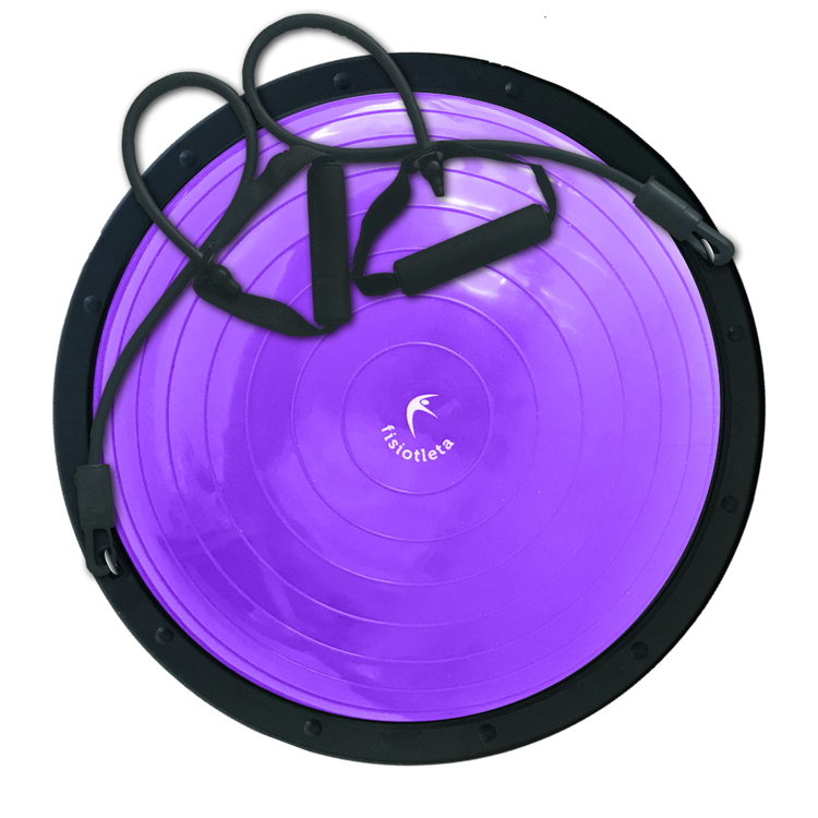 Pelota de balance y equilibrio con ligas tipo Bosu
