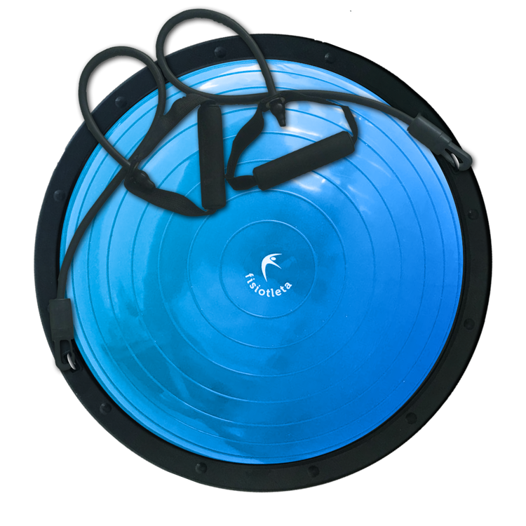 Pelota de balance y equilibrio con ligas tipo Bosu