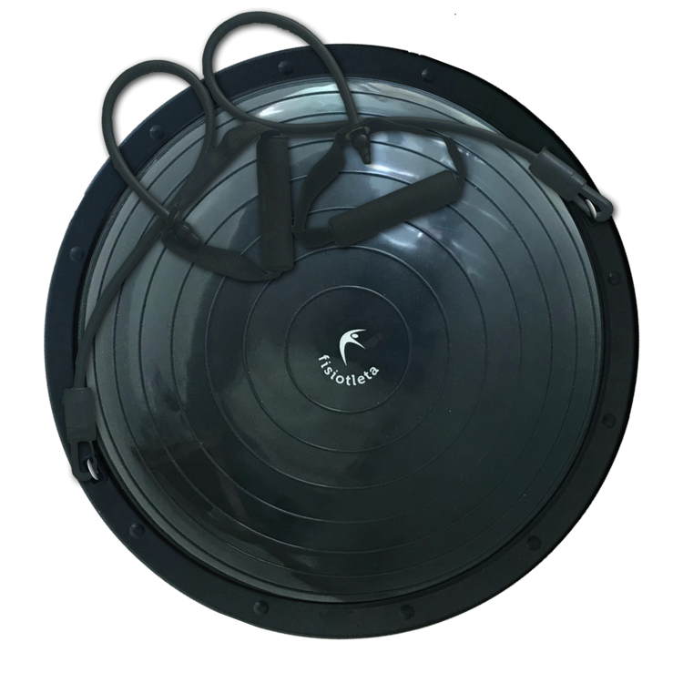 Pelota de balance y equilibrio con ligas tipo Bosu