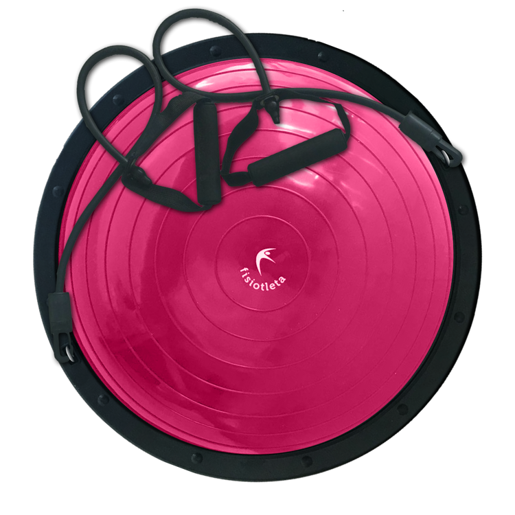 Pelota de balance y equilibrio con ligas tipo Bosu